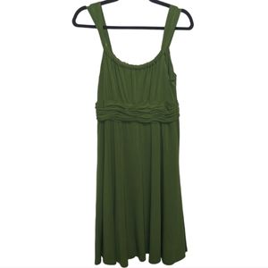 Jones New York Green Sleeveless Dress Size 12 🌿💚